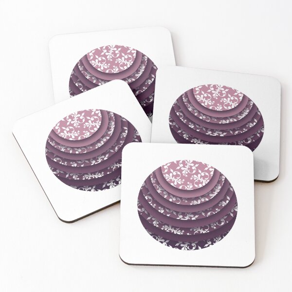 Item preview, Abstract Floral Circle designed and sold by inqpen.