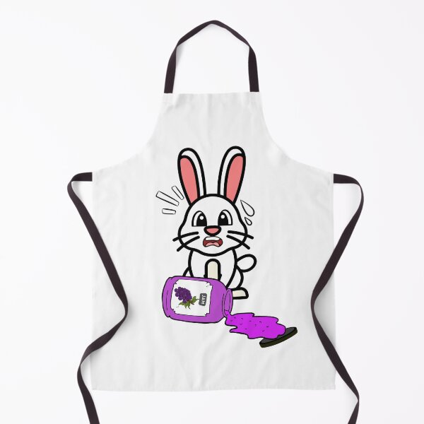 Item preview, Cute Furry Bunny Spilled Grape Jam designed and sold by Pet Station.