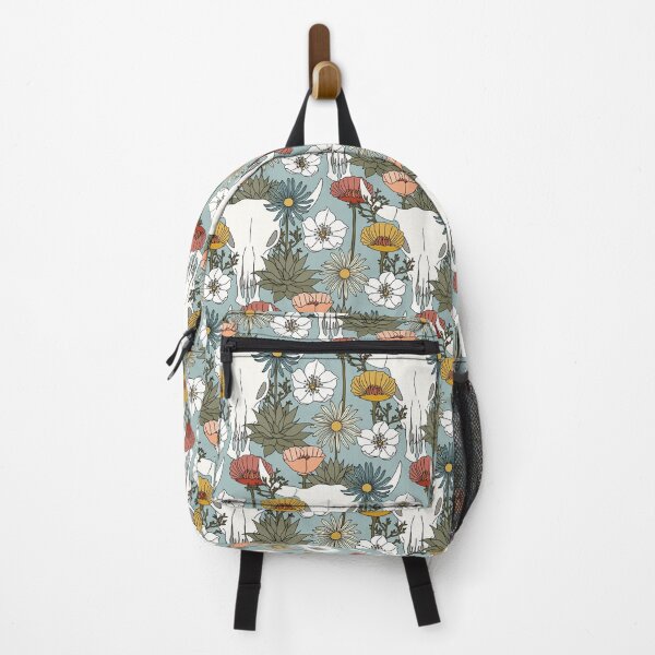 Item preview, desert bloom southwest motif - dusty blue designed and sold by littlearrow.