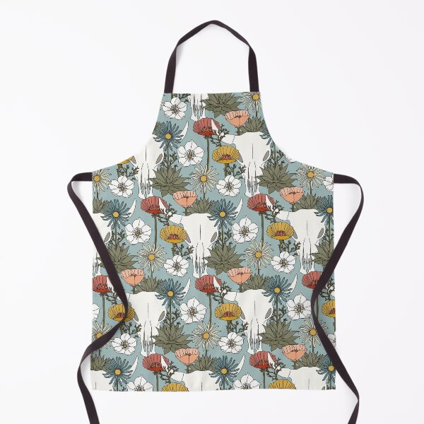 Item preview, desert bloom southwest motif - dusty blue designed and sold by littlearrow.