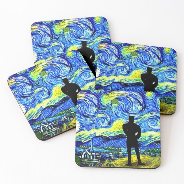 Item preview, Sad Knight in The Starry Night designed and sold by OnlyClassicArt.