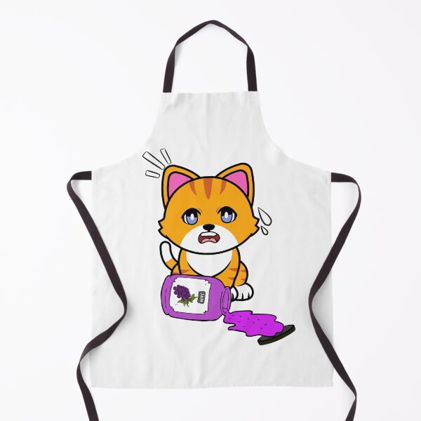 Item preview, Cute Orange Cat Spilled Grape Jam designed and sold by Pet Station.