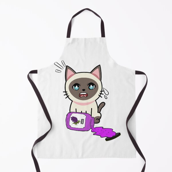 Item preview, Cute Siamese Cat Spilled Grape Jam designed and sold by Pet Station.