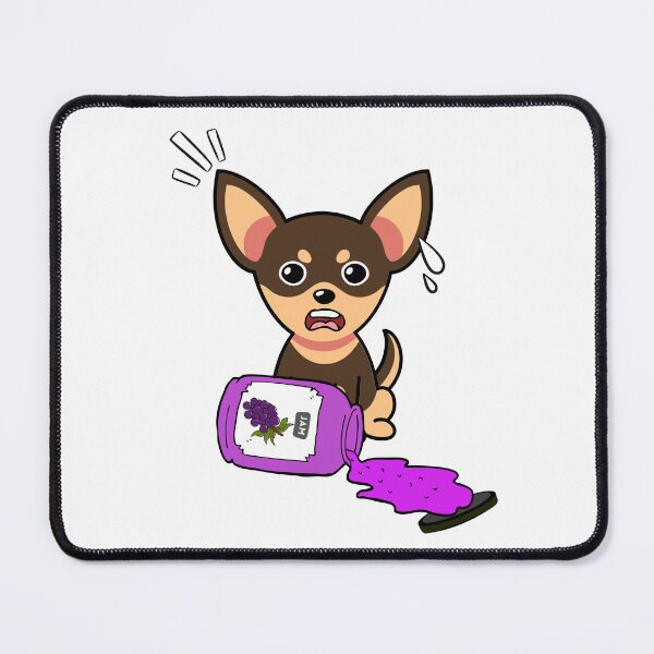 Item preview, Cute Small Dog Spilled Grape Jam designed and sold by Pet Station.
