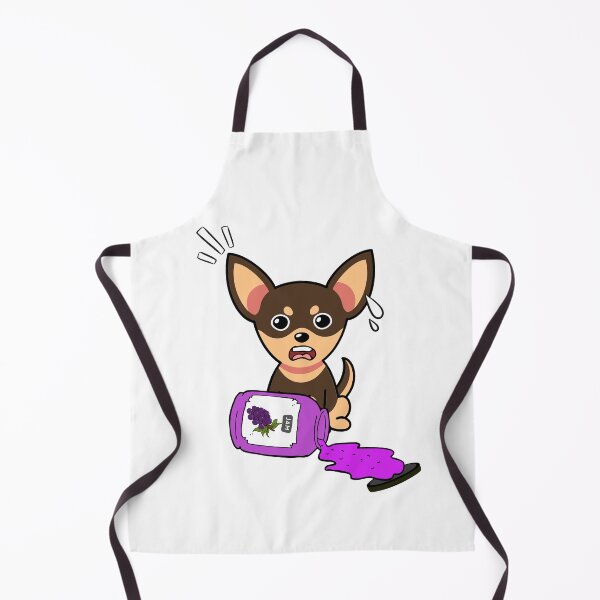 Item preview, Cute Small Dog Spilled Grape Jam designed and sold by Pet Station.