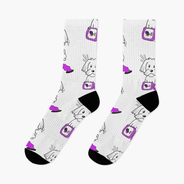 Item preview, Cute White Dog Spilled Grape Jam designed and sold by Pet Station.