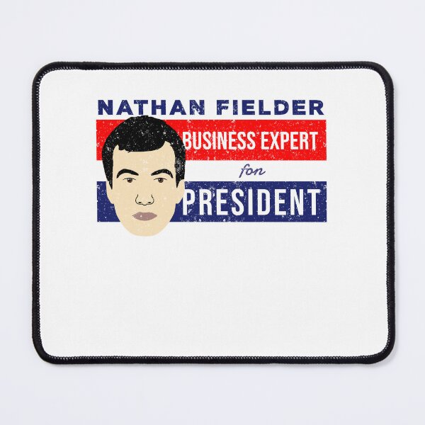 Item preview, Business Expert Nathan Fielder For President Nathan designed and sold by KarenSanche.