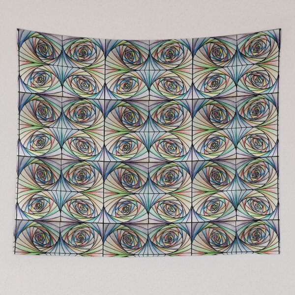 Item preview, Abstract Colorful Line Art #3 designed and sold by Sproutopia-Art.