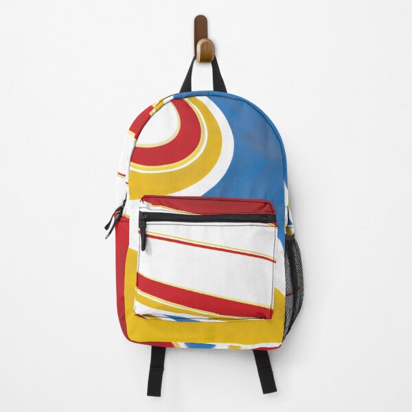 Item preview, Retro Abstract Colorful Mod Fashion Print designed and sold by Groovy Looks.