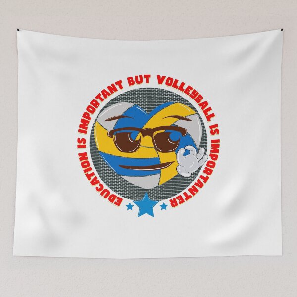 Item preview, Education is important but volleyball is more important 1 designed and sold by bennikaufmann.