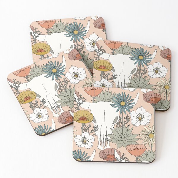 Item preview, desert bloom southwest motif - peach designed and sold by littlearrow.