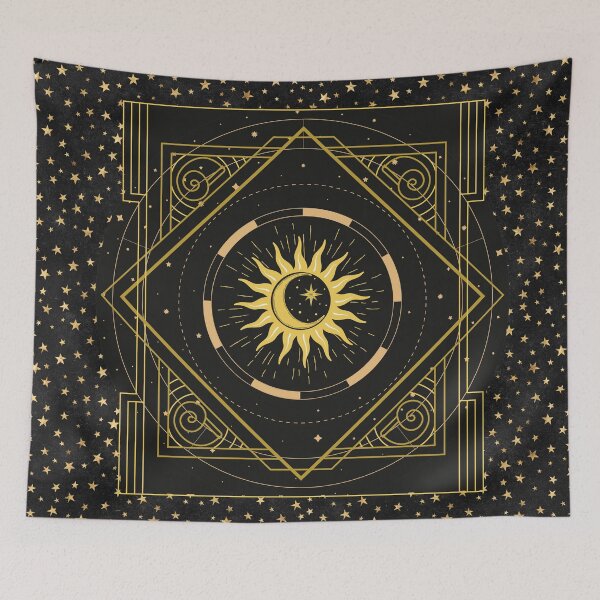Item preview, Celestial sun, moon and star design. designed and sold by CreativeStrand.