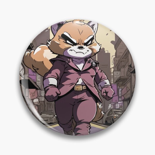 Item preview, Retsuko is ready to riot in Tokyo designed and sold by Fregoli 2D.