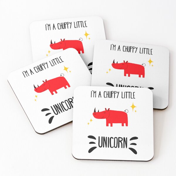 Item preview, I'm a chubby little unicorn designed and sold by BYNDART.