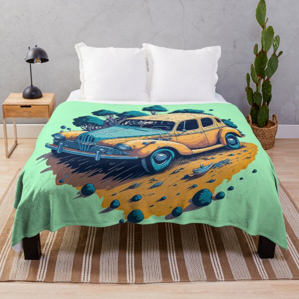 Item preview, Vintage car 30s cartoon manga sylised designed and sold by Decoches.