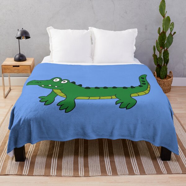 Item preview, Cute Cartoon Crazy Crocodile designed and sold by Scat the cat.