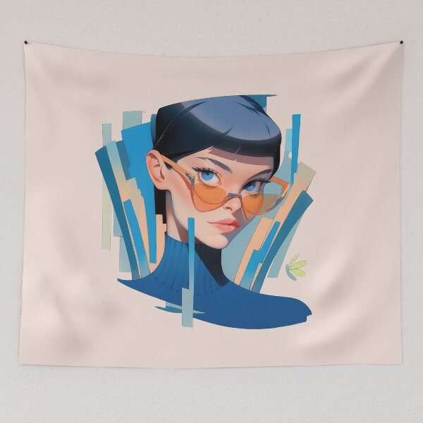 Item preview, Fashionable Japanese Girl designed and sold by aiko-art.
