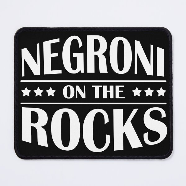 Item preview, Negroni on the Rocks designed and sold by Salukeart.