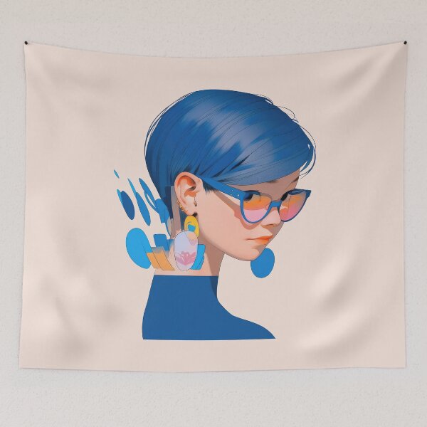 Item preview, Fashionable Japanese Girl designed and sold by aiko-art.