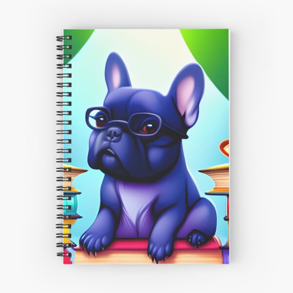 Item preview, Smart French bulldog designed and sold by IviBlack.
