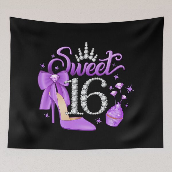 Item preview, 16th Birthday. Sweet and 16 girl’s designed and sold by iclipart.