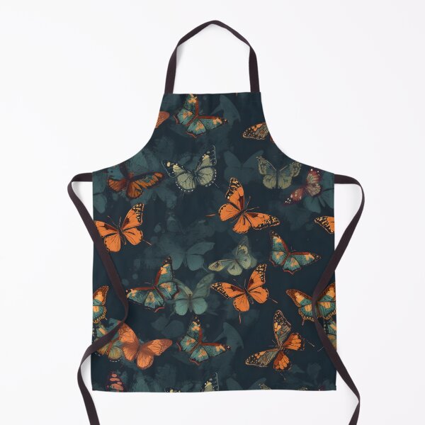 Item preview, Butterflies in blue and orange designed and sold by CactusPan.