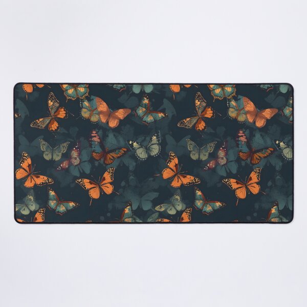 Item preview, Butterflies in blue and orange designed and sold by CactusPan.