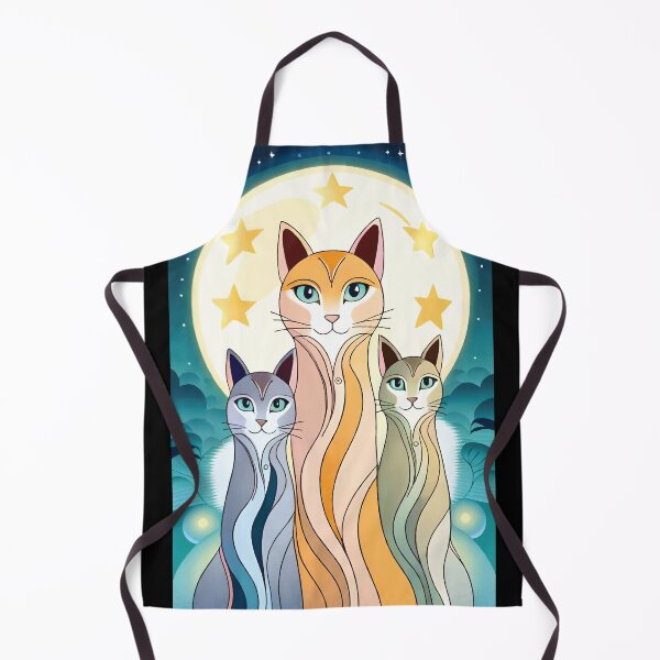 Item preview, triple thurston moon cats designed and sold by Batiz.