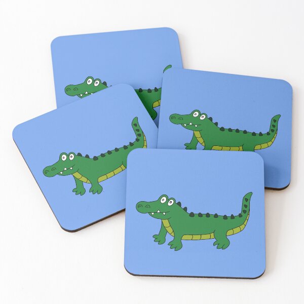 Item preview, Cute Cartoon Crazy Crocodile designed and sold by Scat the cat.