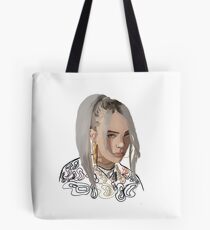 Billie Eilish Art Tote Bag