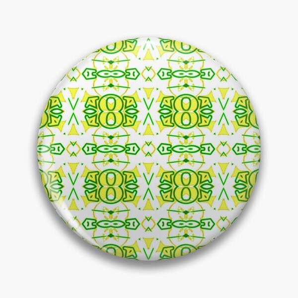 Item preview, The yellow Ocho-land multi asymmetrical shapes maximalism design by Code03 designed and sold by Code03.