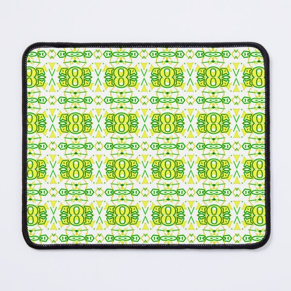 Item preview, The yellow Ocho-land multi asymmetrical shapes maximalism design by Code03 designed and sold by Code03.