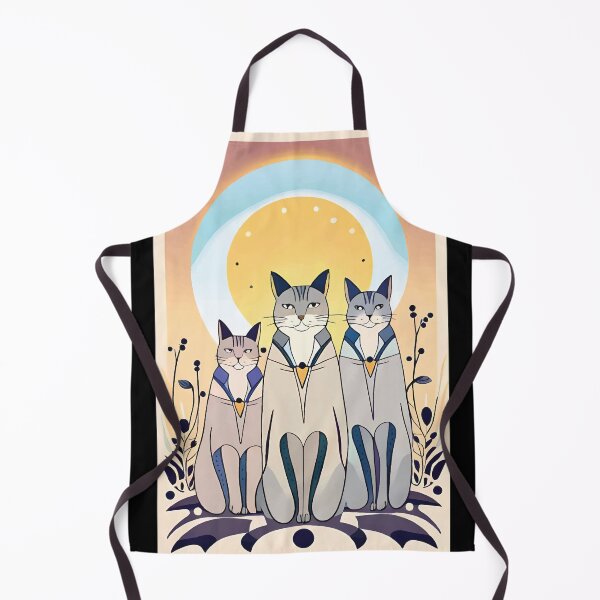 Item preview, triple thurston moon cats designed and sold by Batiz.