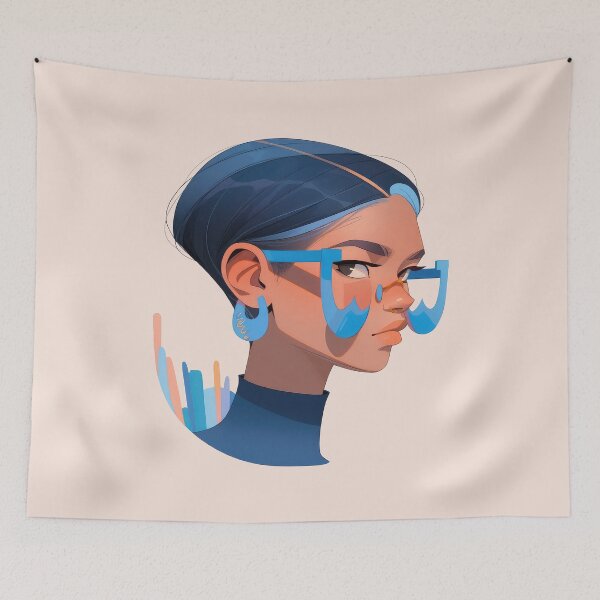 Item preview, Fashionable Japanese Girl designed and sold by aiko-art.