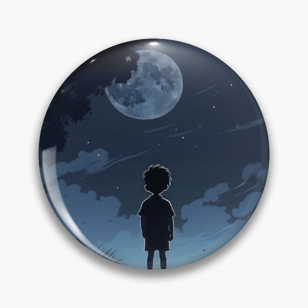 Item preview, Boy looks at the starry sky at night designed and sold by Cametostay.