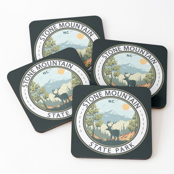 Artikelvorschau, Stone Mountain State Park North Carolina-Abzeichen entworfen und verkauft von KrisSidDesigns.