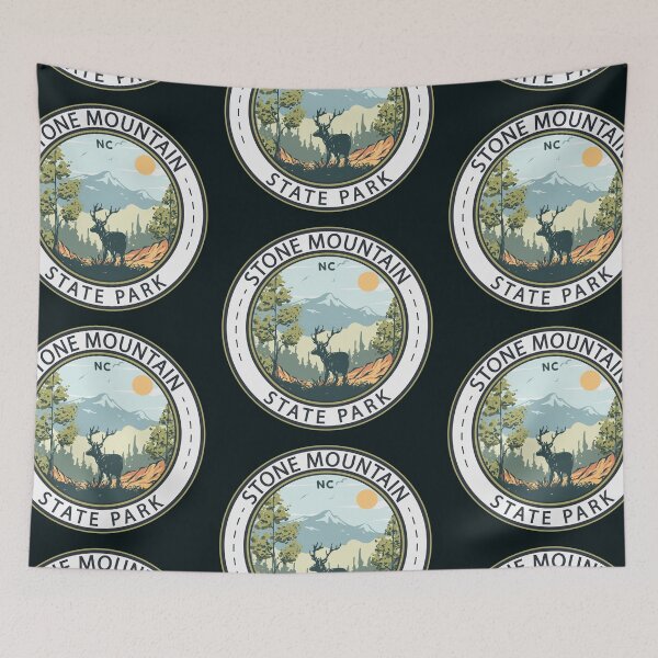 Item preview, Stone Mountain State Park North Carolina Badge designed and sold by KrisSidDesigns.