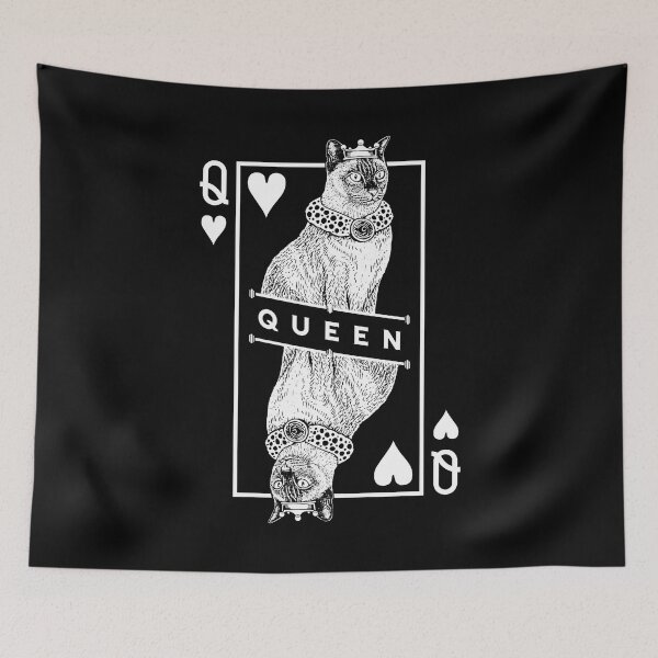 Item preview, Tonkinese Tonk Cat Lover Queen Of Hearts Funny Pop Art designed and sold by GrandeDuc.