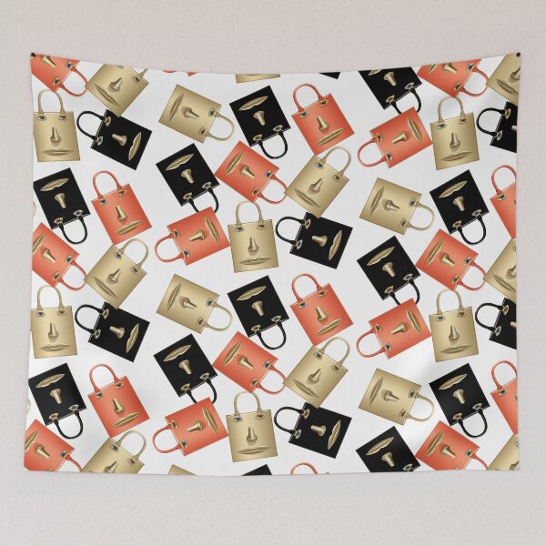 Item preview, The Face Bag - Red 1 designed and sold by SzaboMarta.