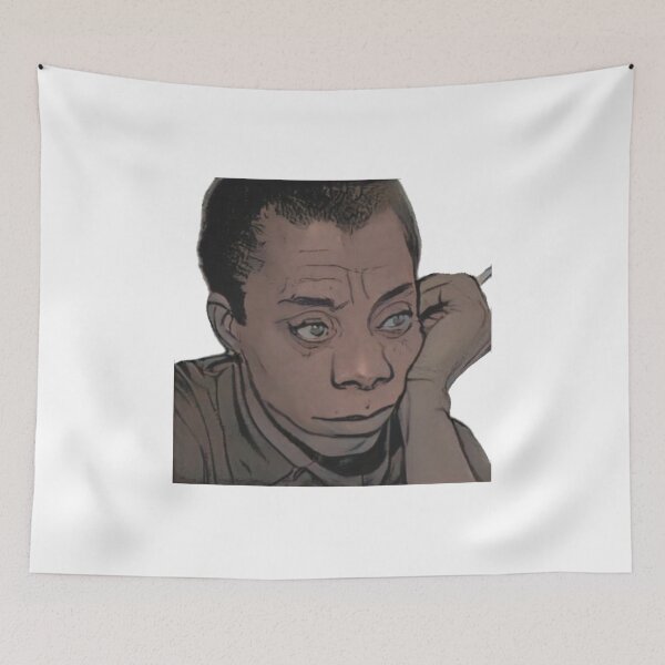 Item preview, James Baldwin designed and sold by Gentle40Winks.