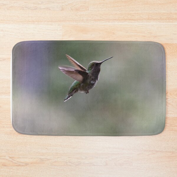 Item preview, hummingbird flies through the air with two legs extended designed and sold by pnywest.