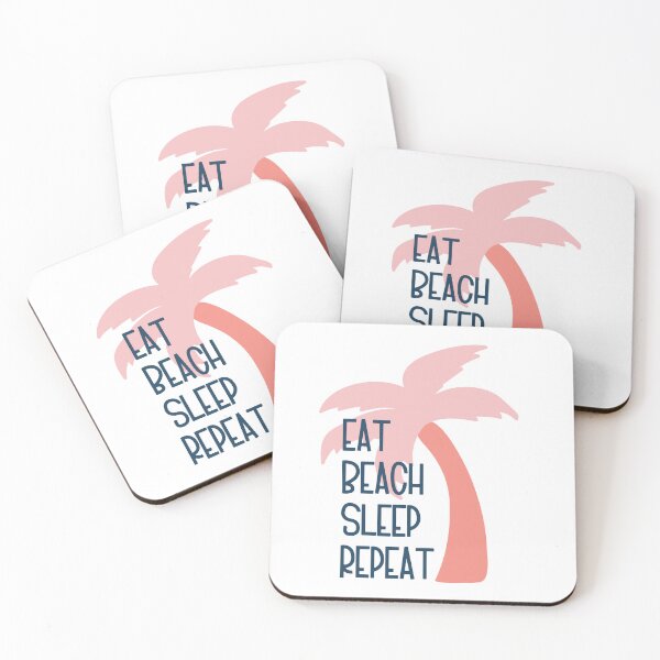 Item preview, Eat beach sleep repeat - Summer quote designed and sold by Illuztratesvg.
