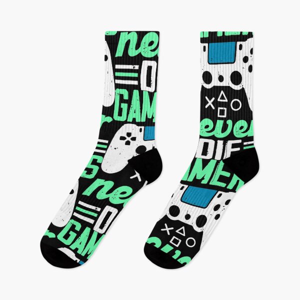 Item preview, Gamers Never Die designed and sold by EaglePrimeDsign.