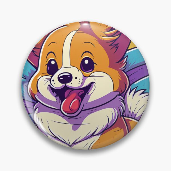 Item preview, Cute corgi beaming happy designed and sold by Shaani.