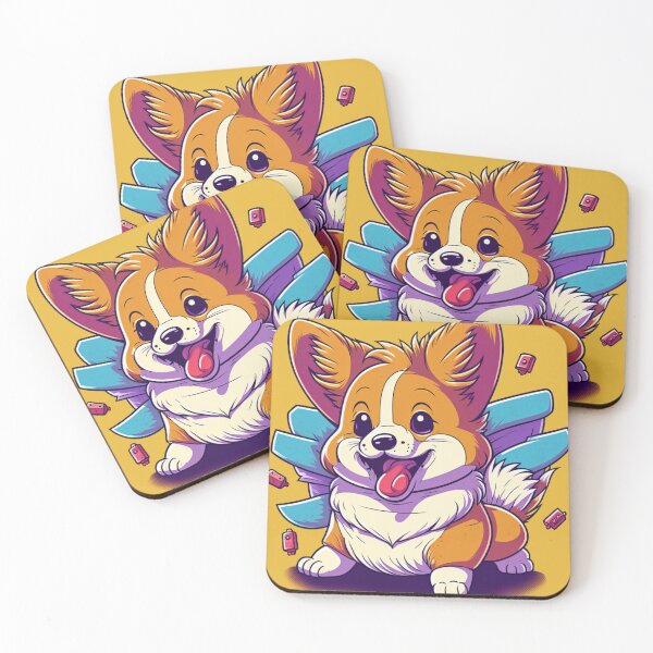 Item preview, Cute corgi beaming happy designed and sold by Shaani.