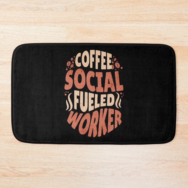 Item preview, Coffee Fueled Social Worker designed and sold by candlewithhare.