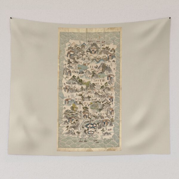 Item preview, Qiong Jun di yu quan tu (Hainan Sheng Map, China 1836) designed and sold by allhistory.