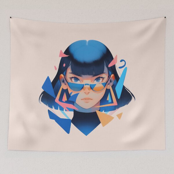 Item preview, Fashionable Japanese Girl designed and sold by aiko-art.