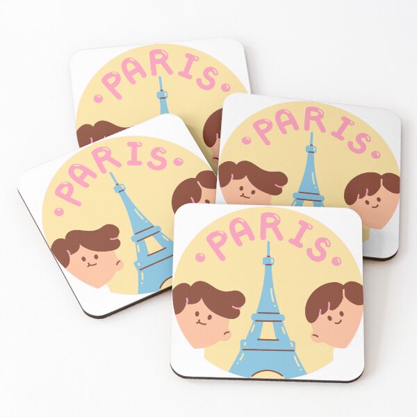 Item preview, Cute cartoon Paris design designed and sold by 7Royal.