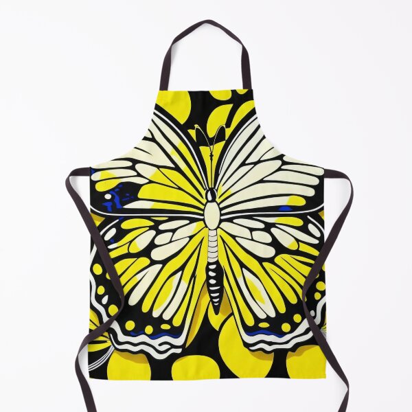 Item preview, Yellow Retro Butterfly by Perceptual Paradox Creations designed and sold by hobbit73.